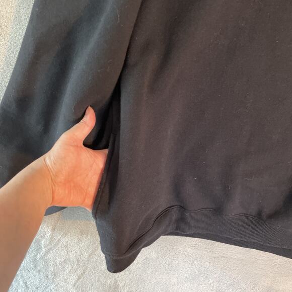 Orvis Men's Vintage 90s 1/4 Zip Pullover Sweater Preppy Golf Elbow Patch XXL - Picture 5 of 8